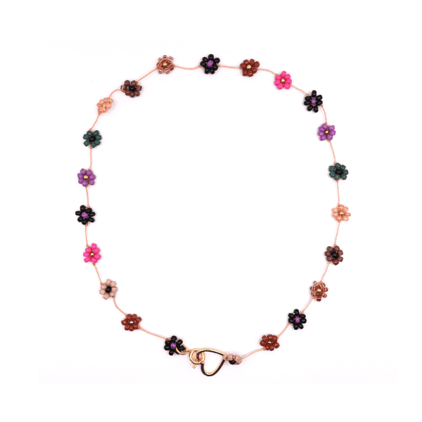 Kralen choker Faye - multi