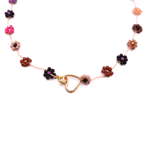 Kralen choker Faye - multi - Afbeelding 2