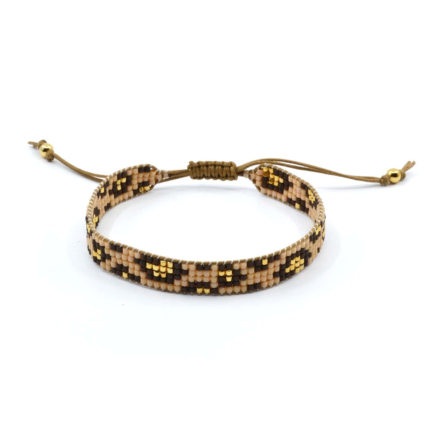 Platte Armband Veda Beige Loffs platte-armband-veda-beige-loffs