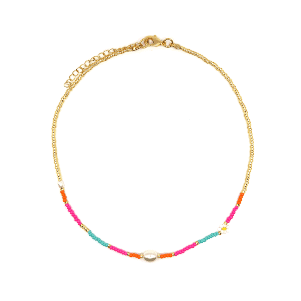 Kralen choker Benthe