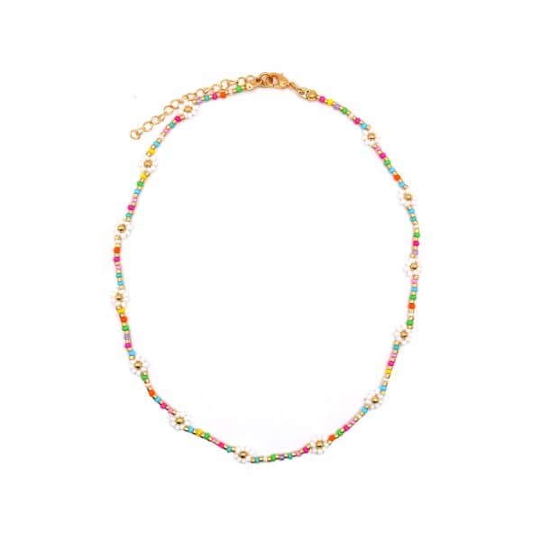 Kralen choker Daisy