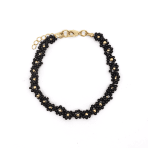 Mix armband Loes - zwart