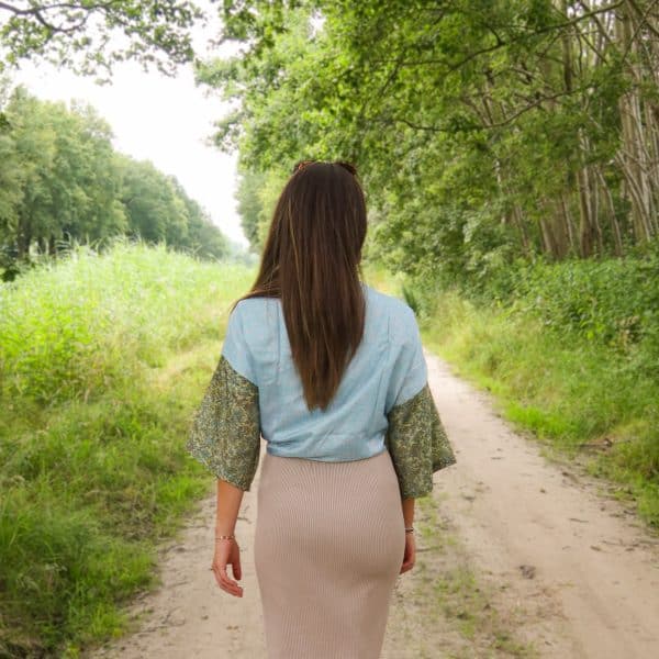 Kimono - beige - Afbeelding 3