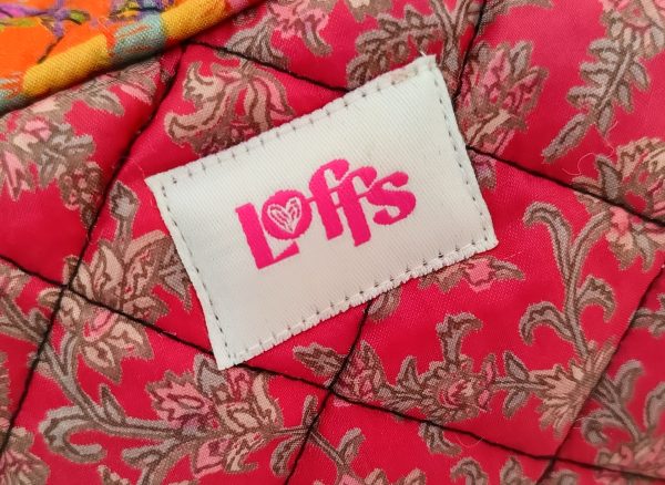 Toilettas re-used saree XS Kota - Afbeelding 3