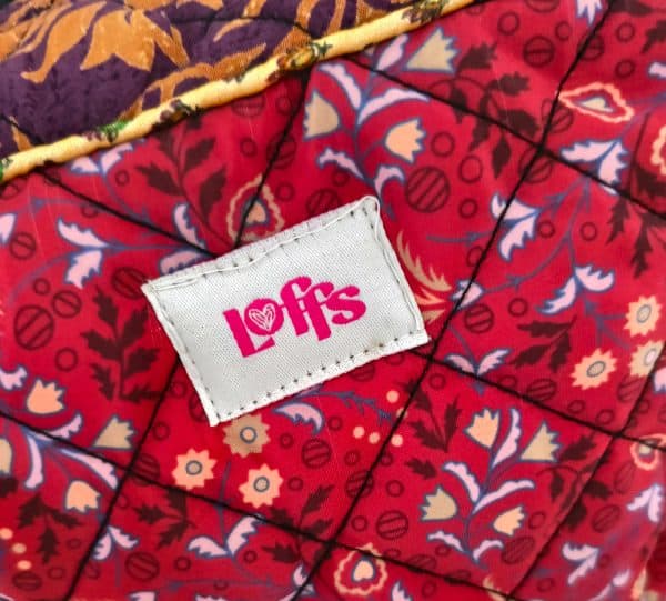 Toilettas re-used saree M Charlotte - Afbeelding 4