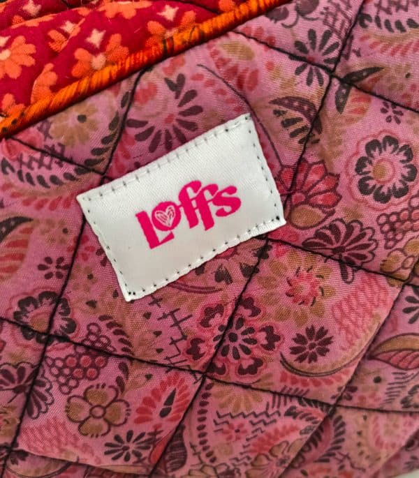Toilettas re-used saree M Bailey - Afbeelding 4