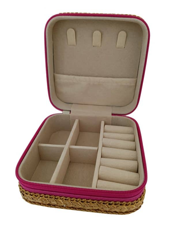 Indian Sieradendoosje Fuchsia - Afbeelding 3