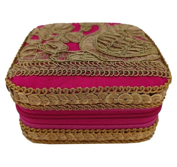 Indian Sieradendoosje Fuchsia - Afbeelding 4