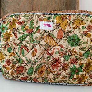 Toilettas re-used saree L Nirmala