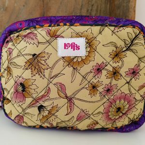 Toilettas re-used saree M Laxmi
